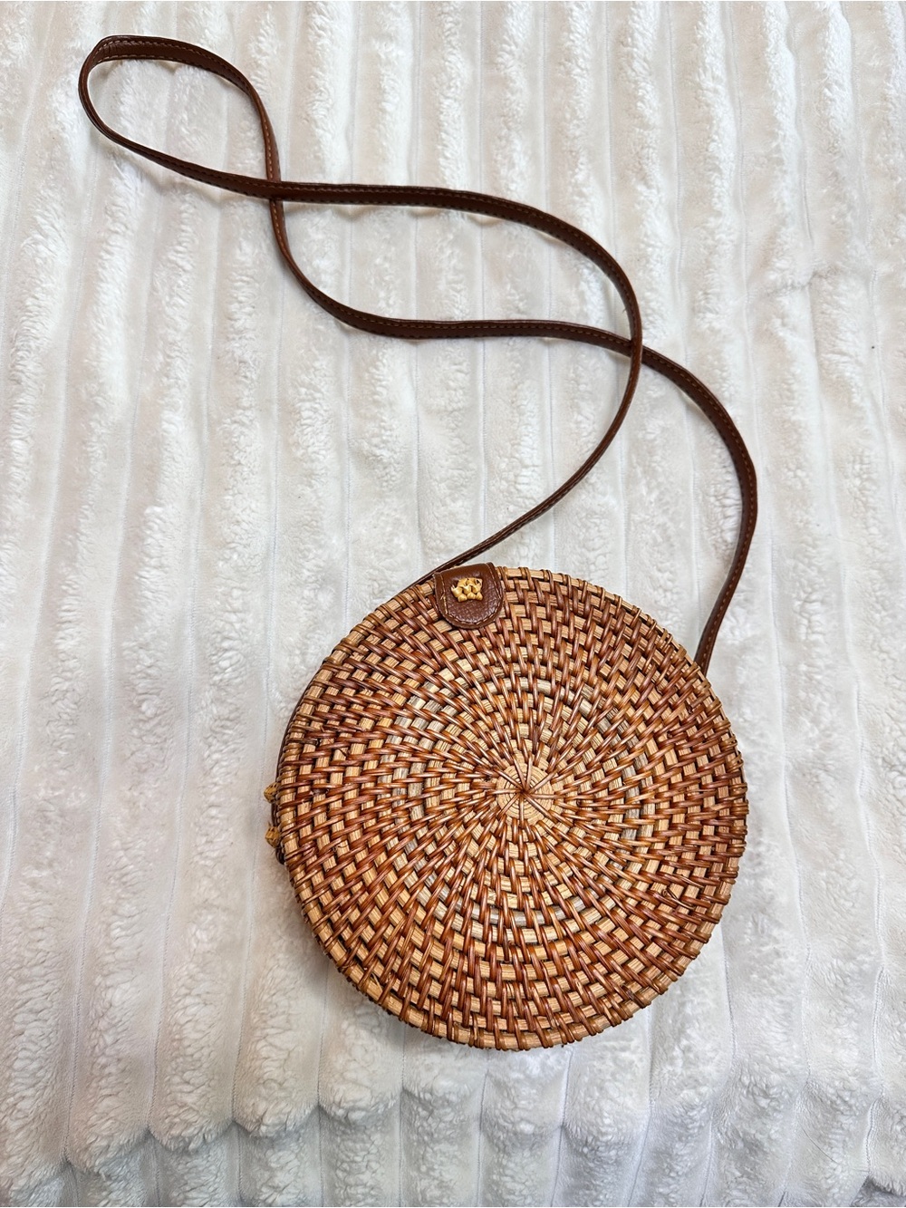 Wicker Beach Purse